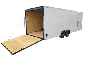 Enclosed Car Hauler Icon