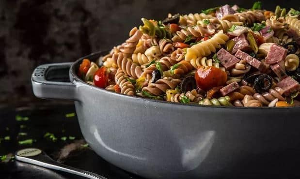 Traeger grill recipes - smoked pasta salad 